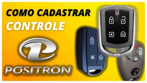 Como Configurar Um Controle No Alarme Positron Youtube