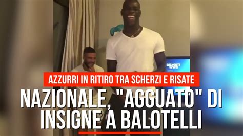 Nazionale Agguato Di Insigne A Balotelli Azzurri In Ritiro Tra