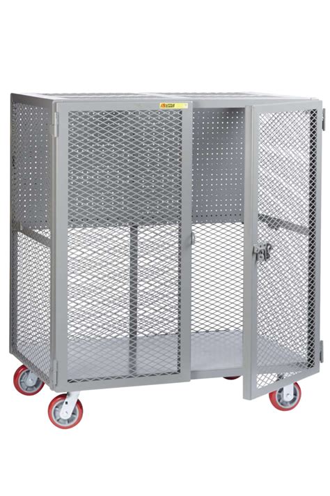 Little Giant 24 X 60 Tool Security Cart No Center Shelf Louvered Panel