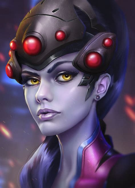 Widowmaker Portrait Michał Sowa On Artstation At