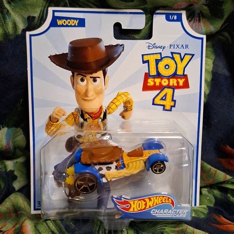 Hot Wheels Toys Hot Wheels Disney Character Car Toy Story Series Woody Poshmark