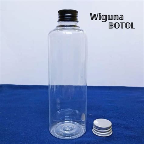 Jual Botol Ml Clear Tutup Ulir Almunium Shopee Indonesia