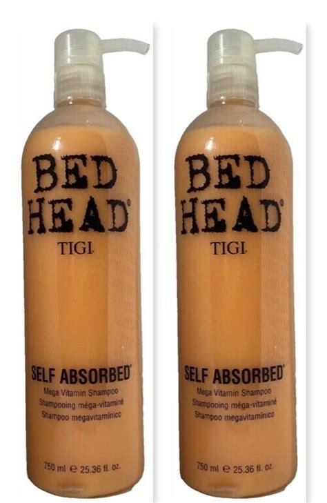 2 Bed Head Tigi Self Absorbed Mega Vitamin Shampoo 25 36 Oz 800 Ebay