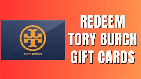 How To Redeem Tory Burch Gift Cards YouTube