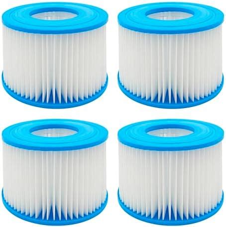 Type Ⅵ Hot Tub Spa Filter Replacement Compatible with Lay Z Spa Coleman SaluSpa E