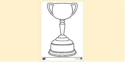 Melbourne Cup Trophy Colouring Sheet | Colouring Sheets