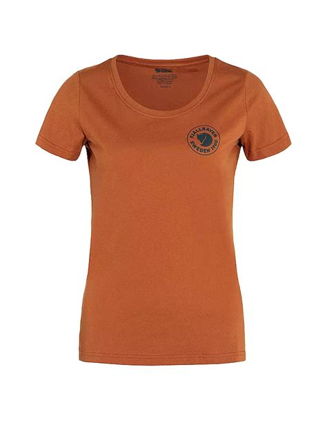 Fj Llr Ven Damen Funktionsshirt Logo Kupfer