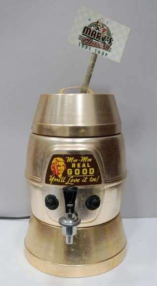 VINTAGE HELMCO HOT CHOCOLATE DISPENSER Hodgins Halls Auction Group