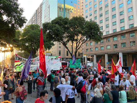 Manifesta O No Rio Promove Solidariedade Ao Povo Palestino Contra O