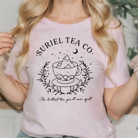 Suriel Tea Co Sweatshirt Acotar Tee Pullover Bücherwurm Sweat Sarah