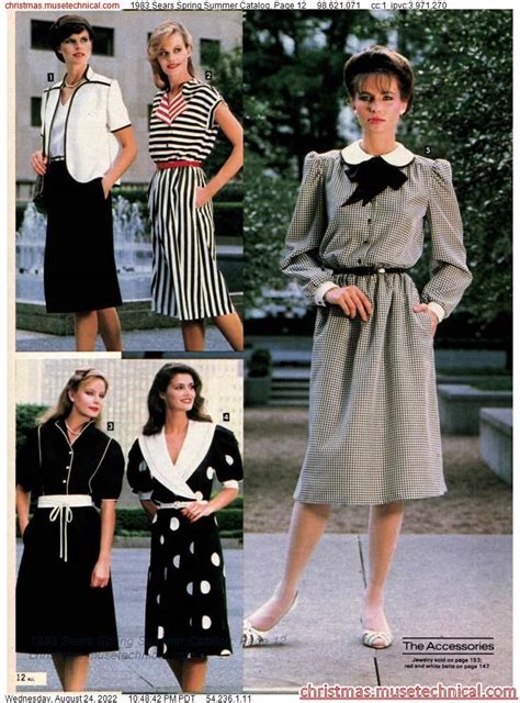 1983 Sears Spring Summer Catalog Page 12 Catalogs And Wishbooks Early 90s Fashion Retro