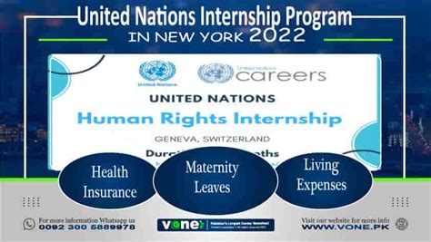 United Nations Internship Program 2022 Fully Funded By Dr Tabinda