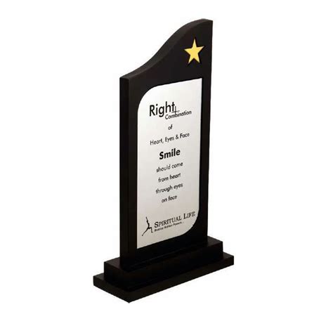 Brown Plastic Corporate Gift for Employees Trophies With Logo at Rs 250 ...