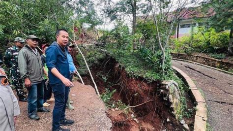 Pergerakan Tanah Di Rongga Bey Apresiasi Masyarkat Bakal Koordinasi