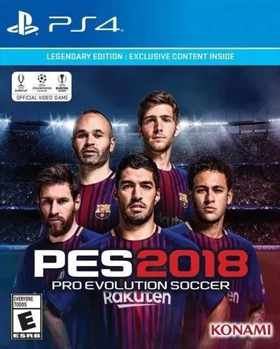 Pro Evolution Soccer 2018 Legendary Edition Konami PS4 Físico