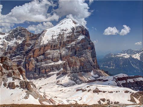 Wallpaper Landscape Italy Rock Sky Snow Winter National Park