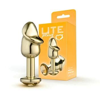 Plug Anal Lite Plug Joia Transparente Sexy Fantasy Plug Sexual Magazine Luiza