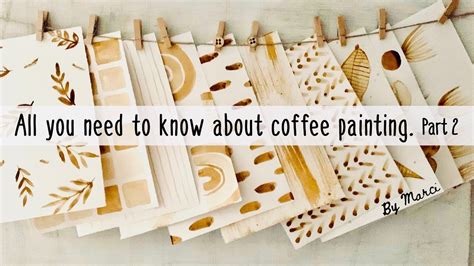 How To Make Your Own Coffee Painted Pattern Paper All You Need To Know