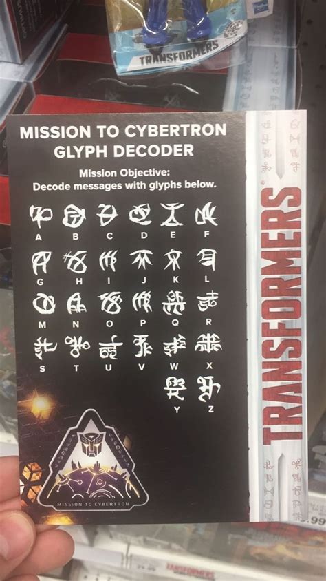 Transformers Cybertronian Symbols