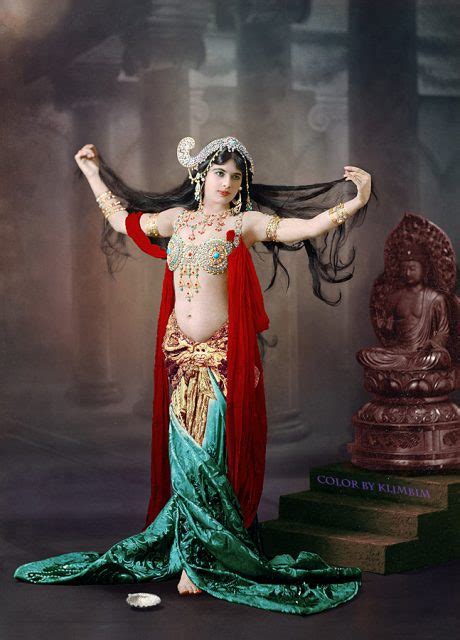 Superb Color Photos Of Exotic Spy And Ultimate Femme Fatale Mata Hari