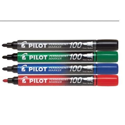 Marker PILOT SCA 100 CZARNY okrągła końcówka