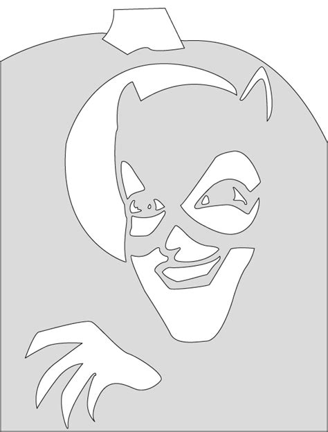 Pumpkin Carving Stencils Batman Super Villains - Modern Homemakers