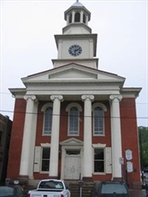 Mifflin County Courthouse - Lewistown, PA - U.S. National Register of ...