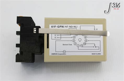 Omron Floatless Level Switch F Gpn Nt Nd Nl F Gp N