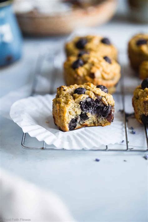 Blueberry High Protein Muffins With Quinoa Food Faith Fitness