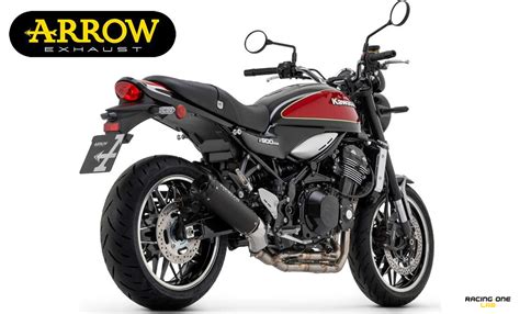 TERMINALE DI SCARICO ARROW REBEL DARK KAWASAKI Z 900 RS 17 21 OMOLOGATO