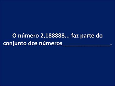QUIZ CONJUNTOS NUMÉRICOS 8 ANO. - Atividades de Matemática