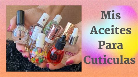 Aceites Para Cuticulas Swatches Y Mas cuticleoil uñasnaturales