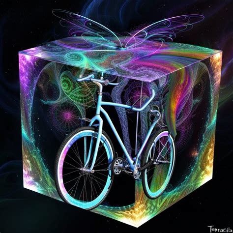 Q Bike Dream Cube Cube Cube Exquisitelybeautiful Fractalcubicwheels