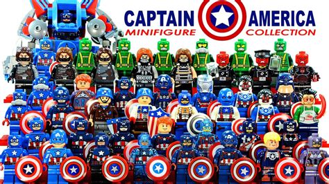 LEGO Captain America 2016 Marvel Super Heroes Minifigure Complete