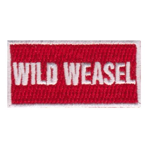 480 Fs Wild Weasel Pencil Patch 480th Fighter Squadron Patches