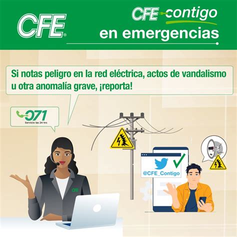 Cfemx On Twitter Cfecontigo Si Ves Un Incidente Que Representa