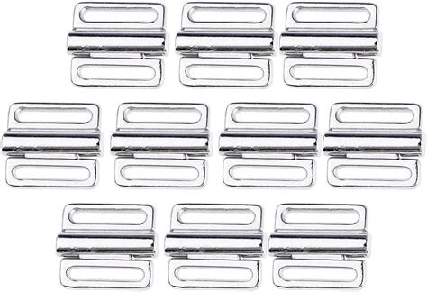 Pairs Metal Bra Clip Swimwear Clicker Bikini Front Closure Buckle