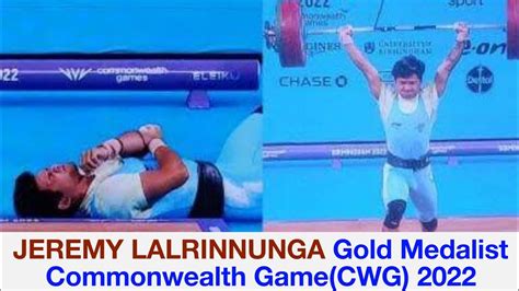 Live🔴 Jeremy Lalrinnunga Won Gold Medal In Commonwealth Game 2022 From