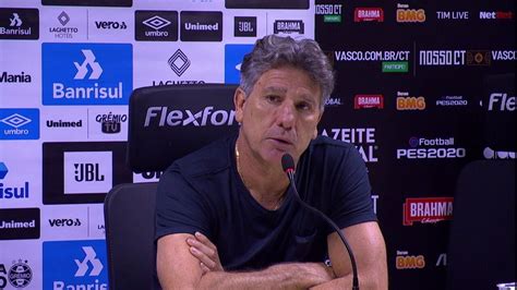 Vídeo Veja A Coletiva De Imprensa Do Renato Gaúcho Após A Vitória Do