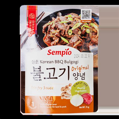 Sempio Bbq Bulgogi Sauce G Tjin S Toko