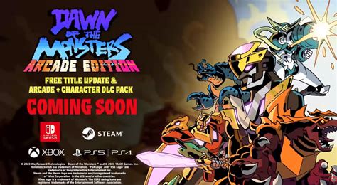 Dawn Of The Monsters Arcade Edition Dlc Character Pack Showcased In A New Trailer Gonintendo