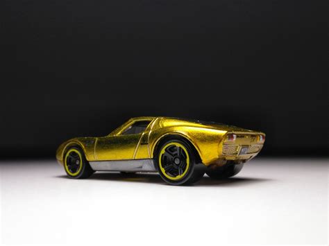 1971 Lamborghini Miura P400 SV Gold Hot Wheels Custom Plastic Etsy