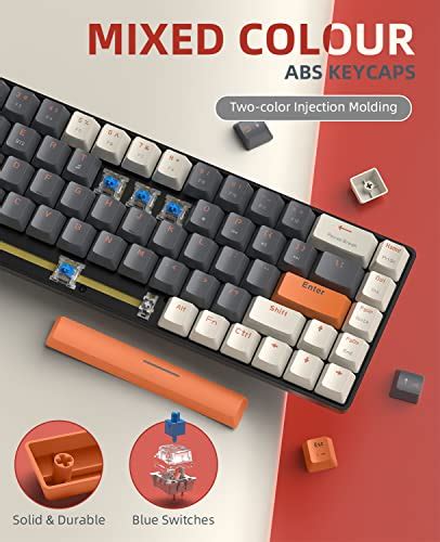 Ziyou Lang Rk Wireless Mechanical Keyboard Bluetooth Ghz