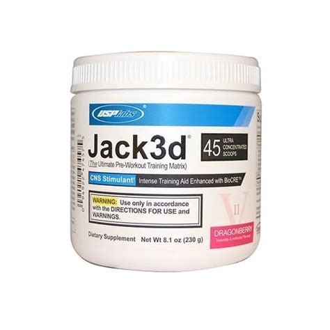 Предтренировочный комплекс USP Jack3d 45 serv купить недорого с ...
