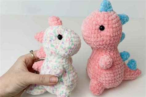 Easy And Cute Crochet Dinosaur T Rex