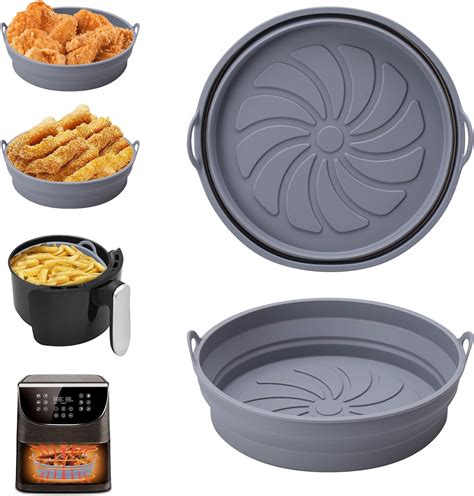 Alyvisun Moule Silicone Air Fryer Pi Ces Moule Accessoire Pour