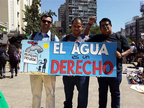 Este De Marzo Marcha Por La Liberaci N Y Desprivatizaci N Del Agua