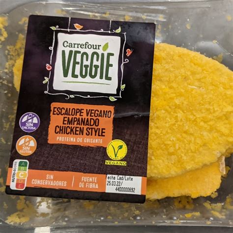 Carrefour Escalope Vegana Review Abillion