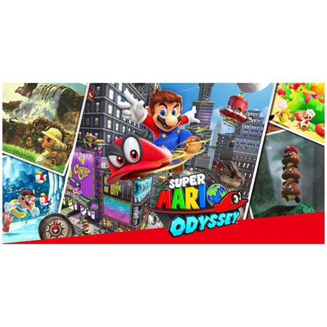 Игра Super Mario Odyssey для Nintendo Switch купить в Москве цены на Мегамаркет 100023216317