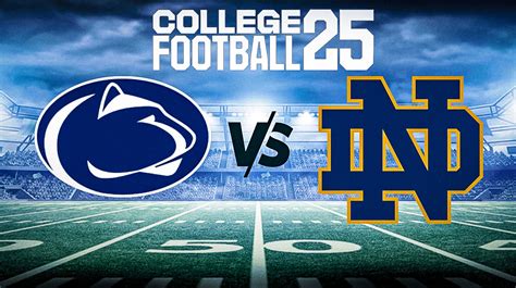 Notre Dame Vs Penn State Results According To College Football 25